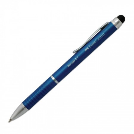 Vernate Blue & Black Ink Stylus Pen, 0.7mm, Blue 